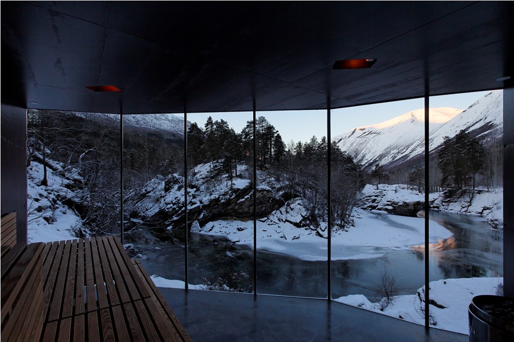 落地長窗／Juvet Landscape Hotel／瓦爾達爾／挪威