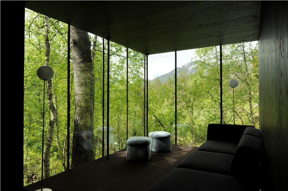 落地窗／Juvet Landscape Hotel／瓦爾達爾／挪威