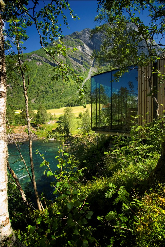 外觀／Juvet Landscape Hotel／瓦爾達爾／挪威