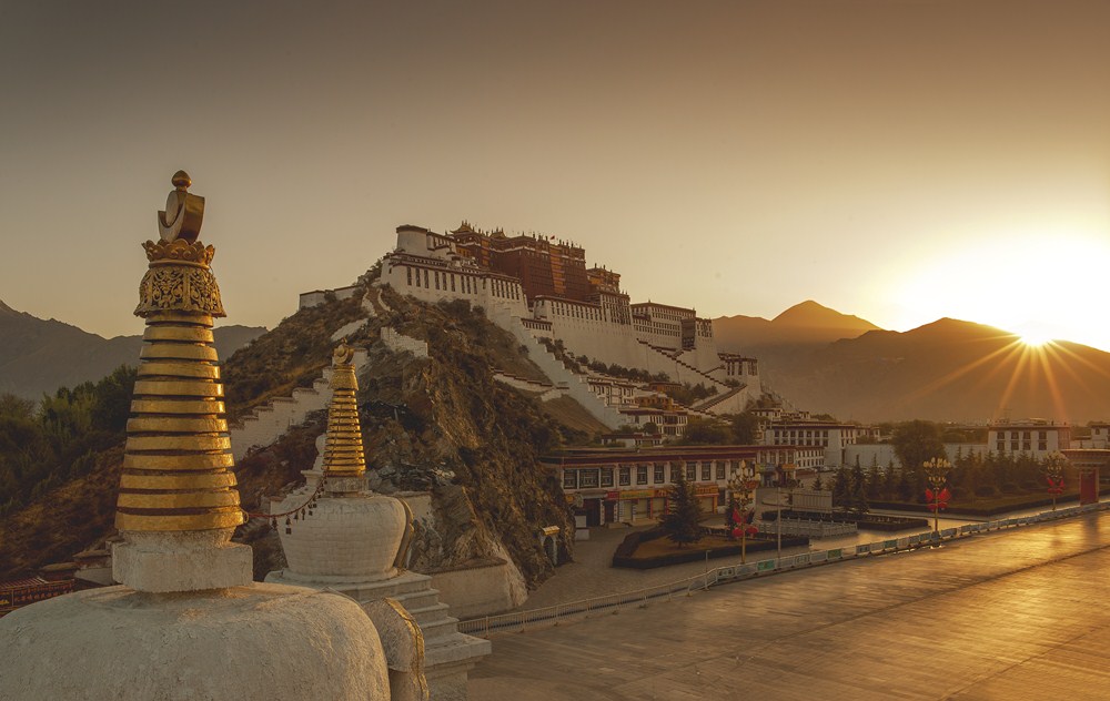 外觀／Shangri La Hotel, Lhasa／西藏／中國