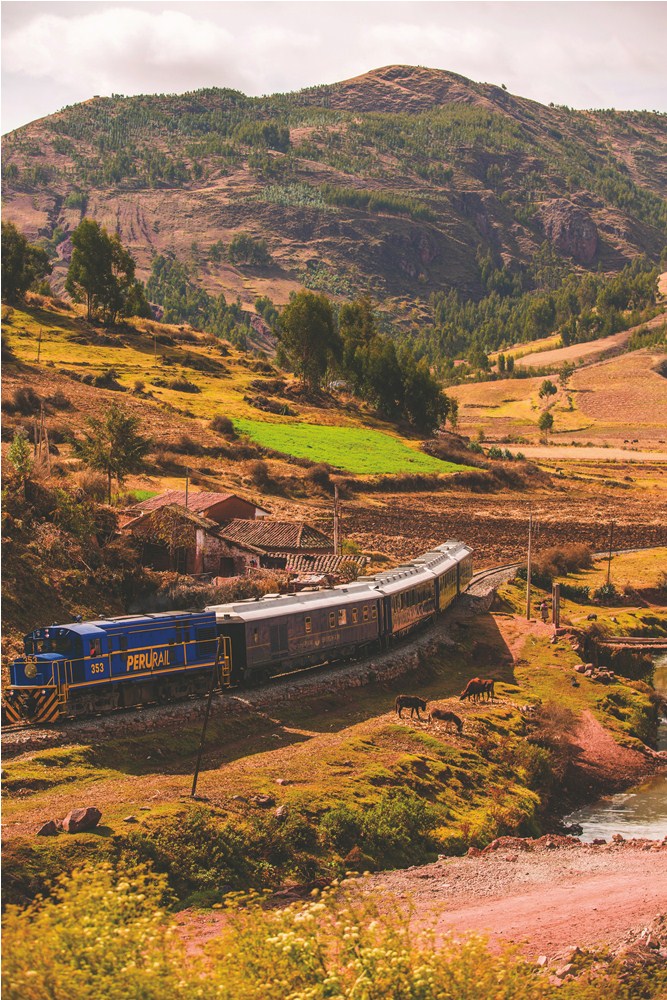 火車外觀／Belmond Hiram Bingham／庫斯科／馬丘比丘／祕魯