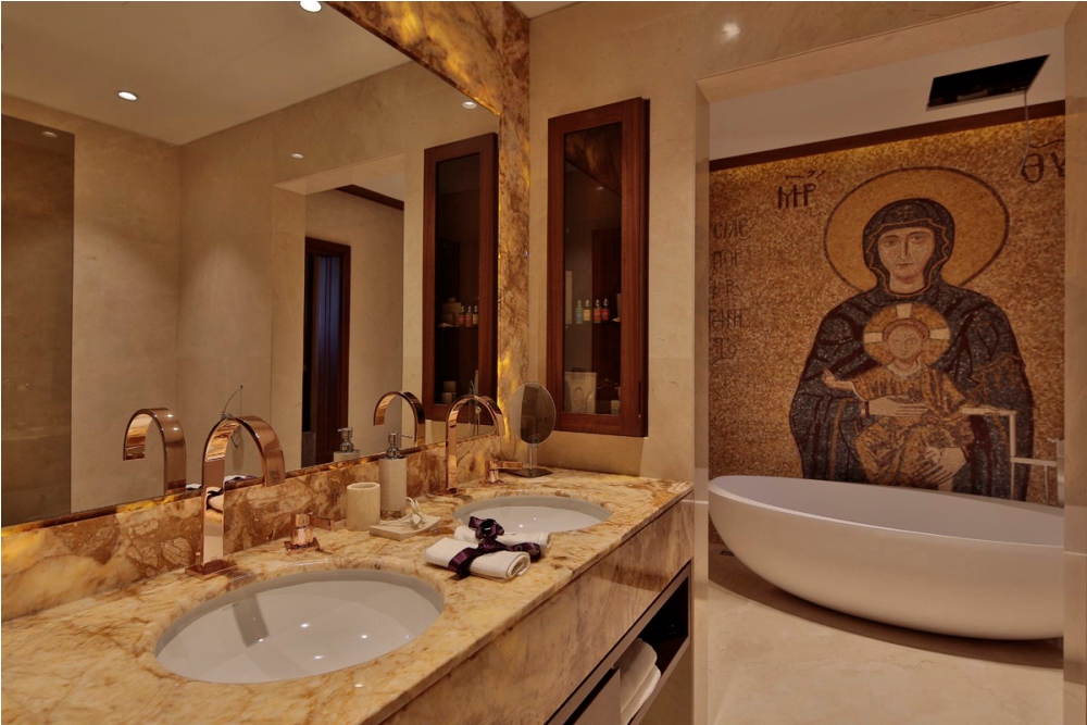 浴室／Ariana Sustainable Luxury Lodge／洞穴飯店／卡帕多奇亞／土耳其