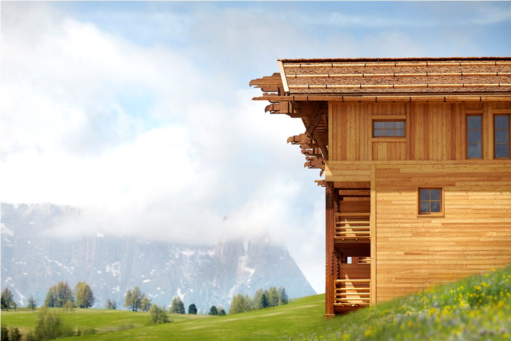 外觀／ADLER Mountain Lodge／義大利／阿爾卑斯山