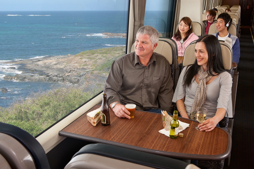 車內空間／列車／KiwiRail Scenic Journeys／紐西蘭