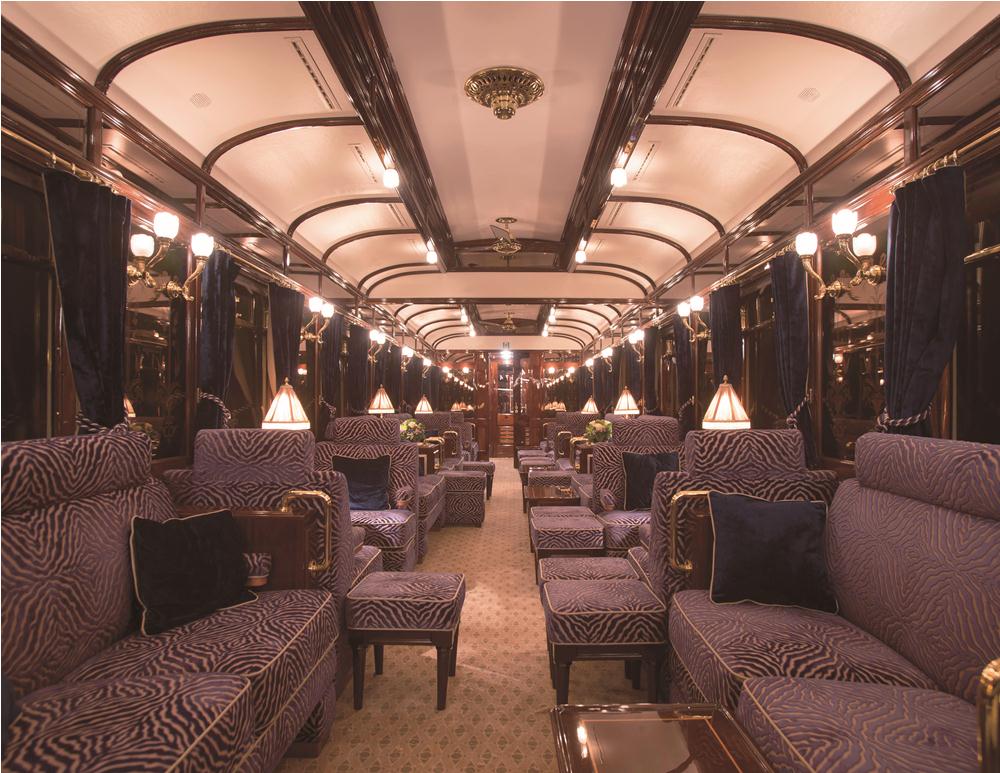 車內空間／東方快車／Venice Simplon Orient Express／歐洲