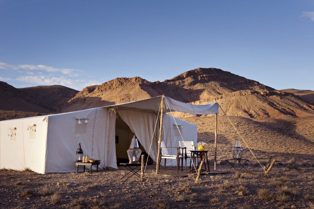 遊牧式帳篷／Dar Ahlam／撒哈拉沙漠／摩洛哥／非洲