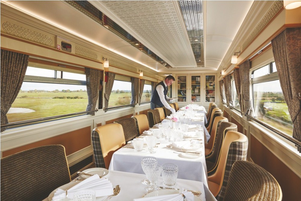 餐車／Belmond Grand Hibernian／臥鋪列車／愛爾蘭／歐洲