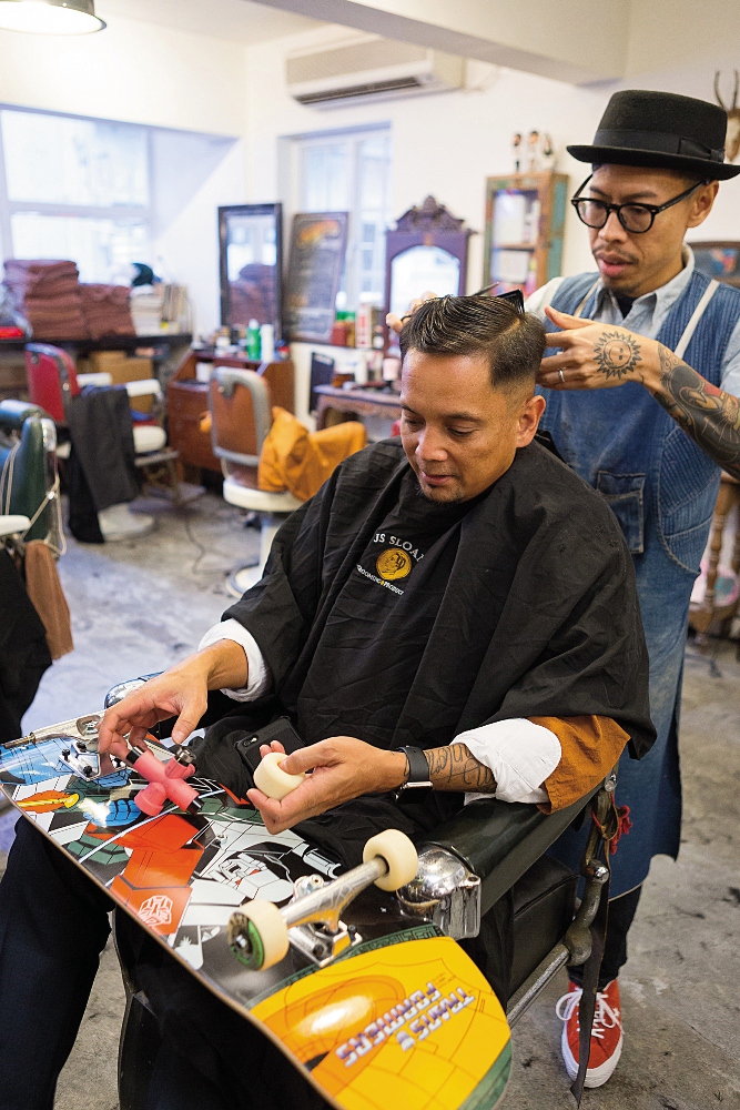 滑板教父／Hair House Barbershop by Adam Chan／香港
