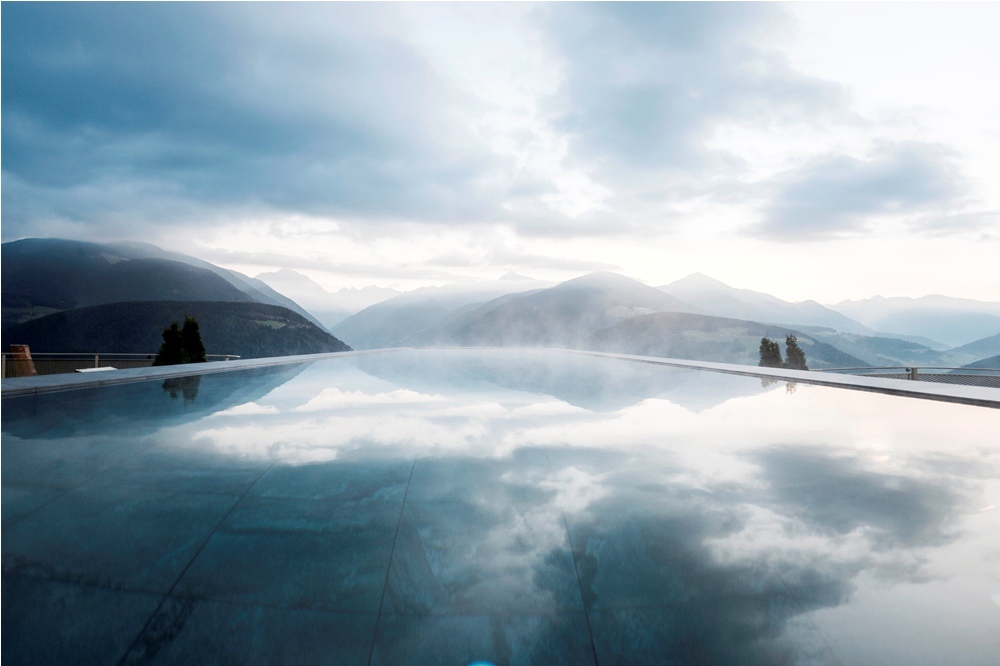 天空泳池／SKY POOL／Alpin Panorama Hotel Hubertus／義大利