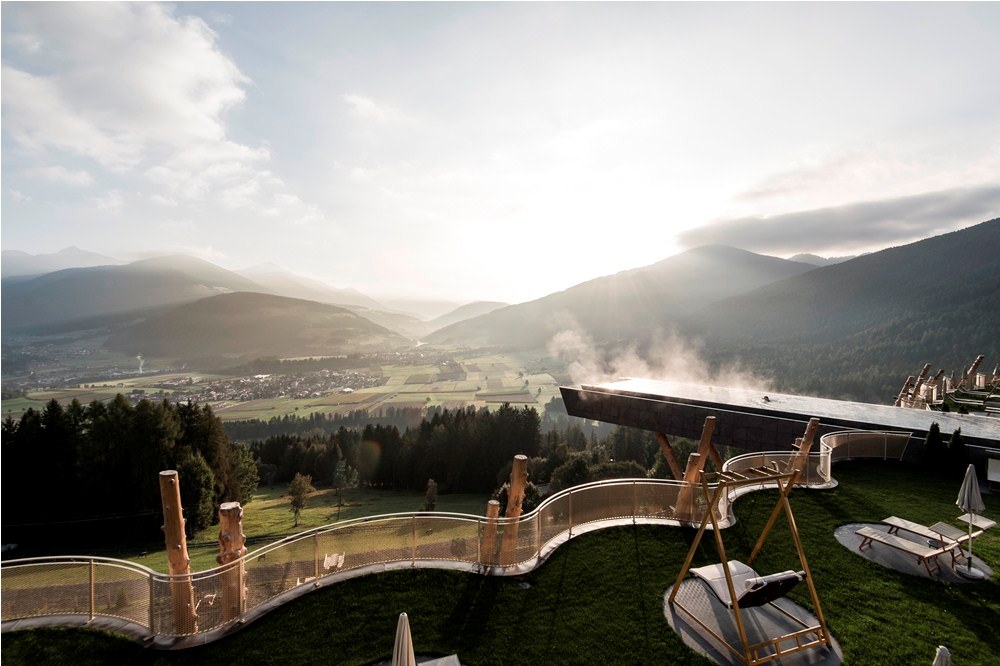 天空泳池／SKY POOL／Alpin Panorama Hotel Hubertus／義大利