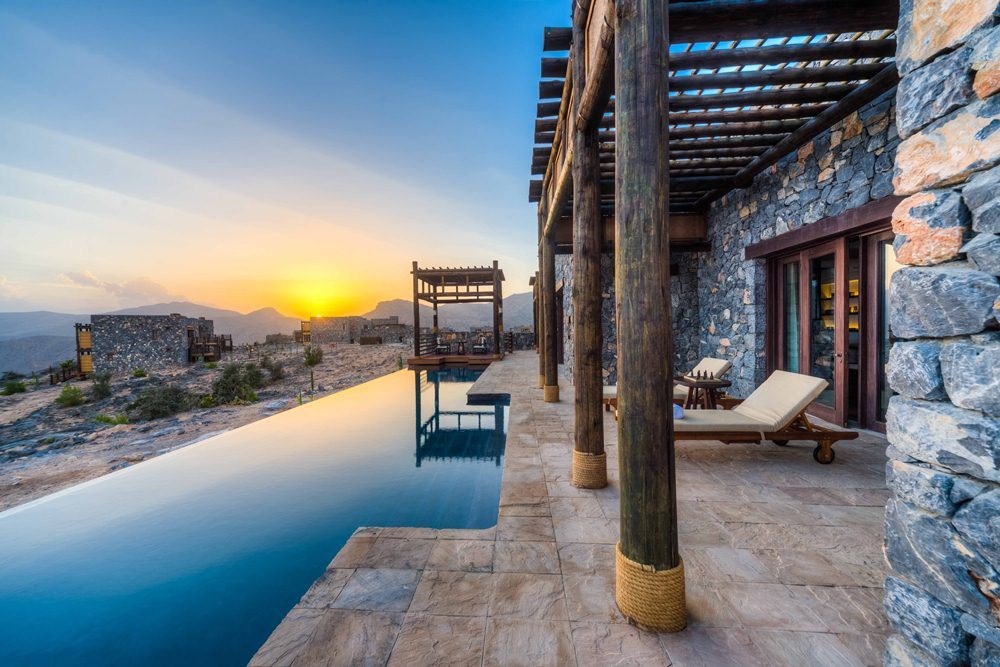 泳池／Alila Jabal Akhdar／Oman／阿曼／奢華旅宿