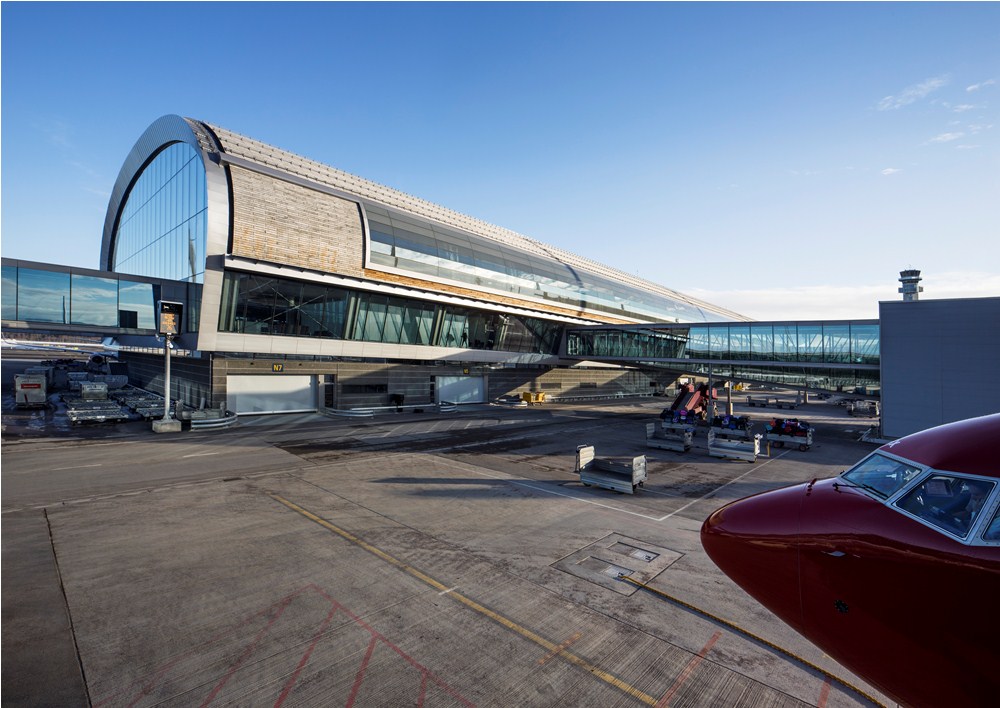 外觀／Oslo Airport - Avinor／奧斯陸機場／挪威／環保綠建築