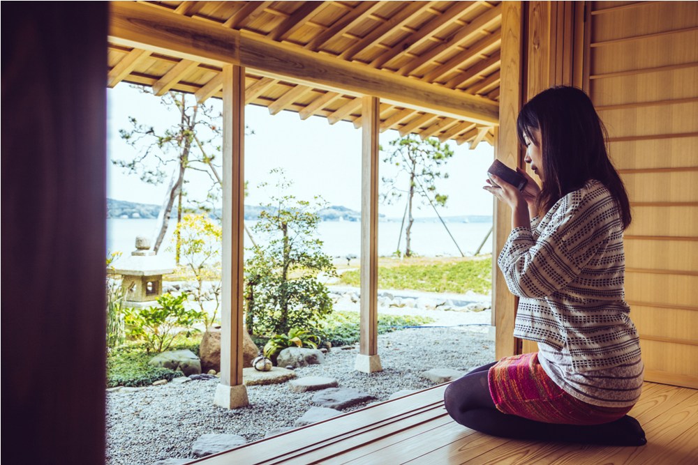 茶室體驗／加賀屋別邸 松乃碧／能登半島／日本／奢華旅宿