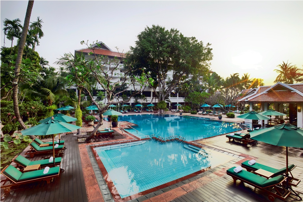 泳池／Anantara Riverside Bangkok Resort／曼谷／泰國／奢華旅宿