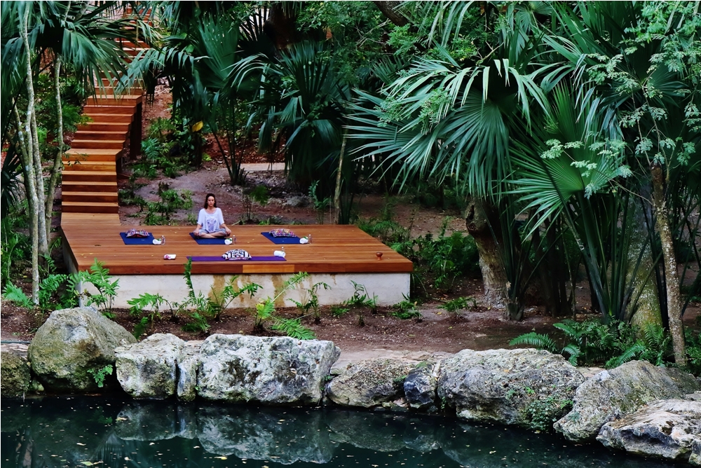 瑜珈／Chablé Resort & Spa／猶加敦半島／墨西哥／奢華旅宿