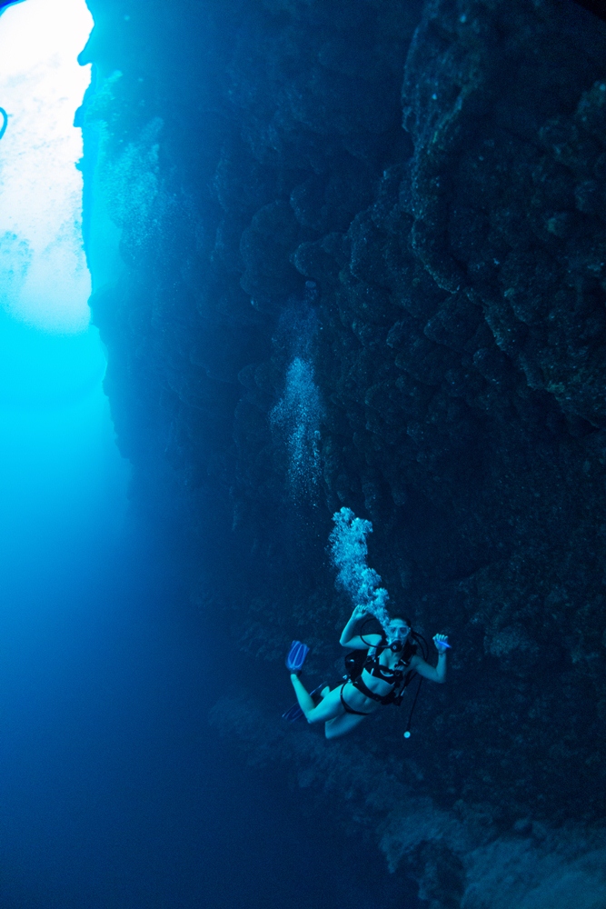 Great Blue Hole／大藍洞／貝里斯／旅遊／深潛
