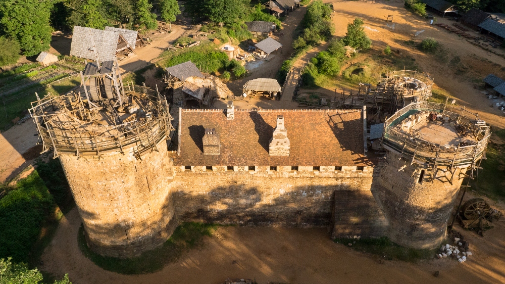 Guédelon Castle／勃根地／法國／旅遊／古堡