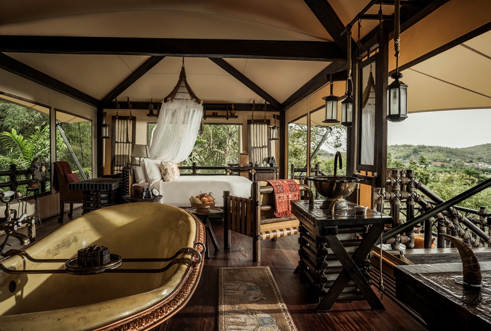 Four Seasons Tented Camp Golden Triangle／飯店／旅遊／金三角