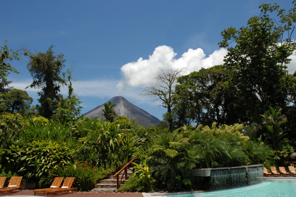 旅人最愛的活火山絕地溫泉，Tabacon Thermal Resort