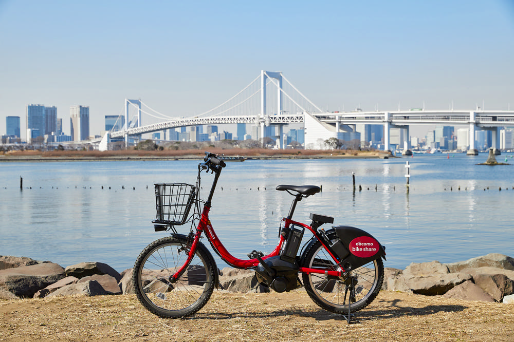 docomo bikeshare／共享自行車／東京／日本