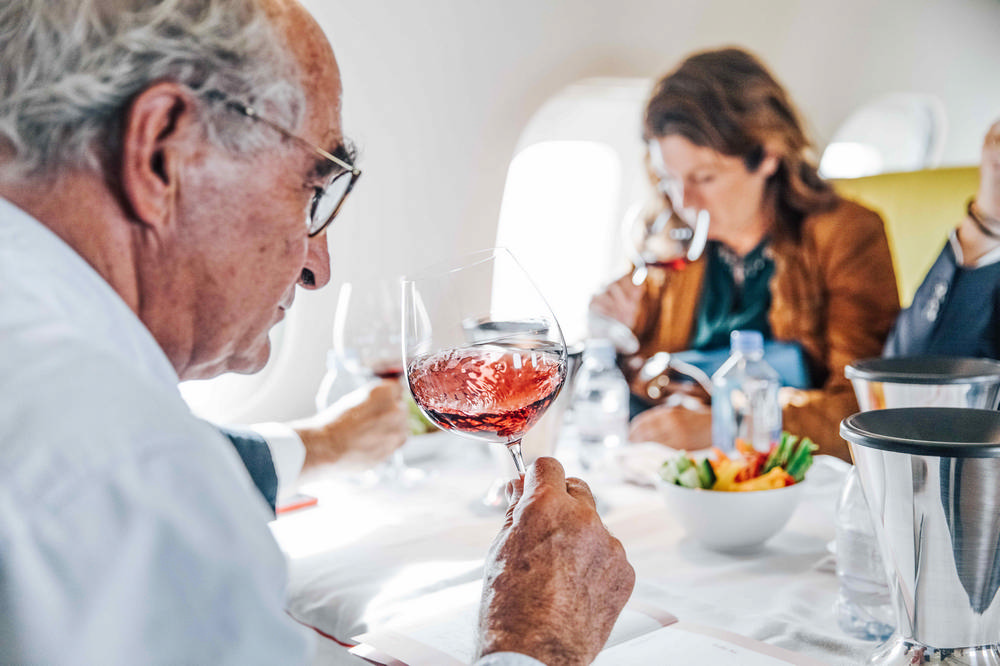 維思達航空／飛行品酒體驗／VistaJet Wine Program