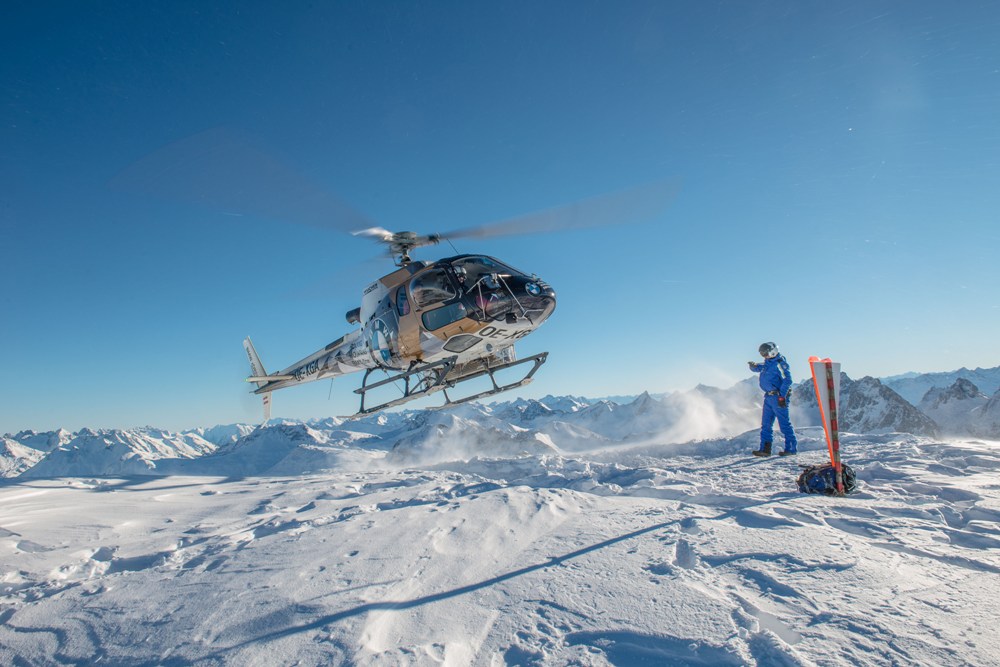 直升機滑雪／萊希／奧地利