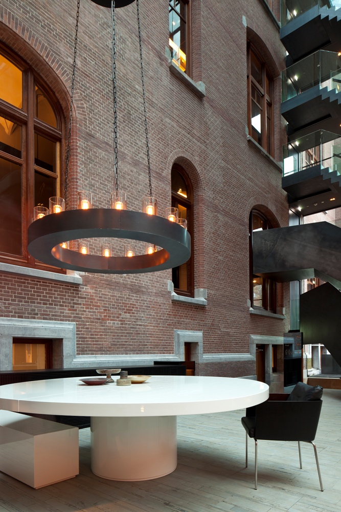 中庭／復古創新／Conservatorium Hotel Amsterdam／阿姆斯特丹／荷蘭