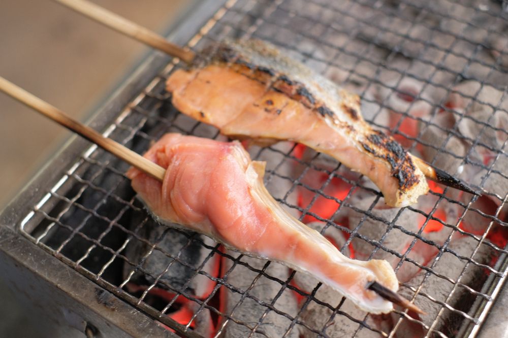 克魯波克魯體驗工坊（KOROPOKKURU）_鮭魚餐／日本／北海道／愛努文化