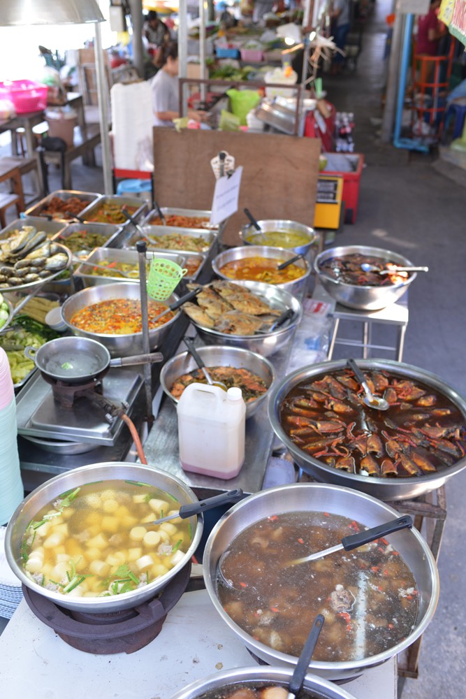 在地熟食小攤／Amphawa Floating Market／湄公河／曼谷／泰國