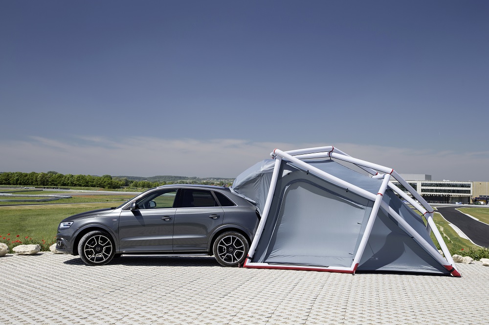 超酷露營專用車 Audi Q3 Camping Tent！想野遊說走就走，帳篷隨身帶！