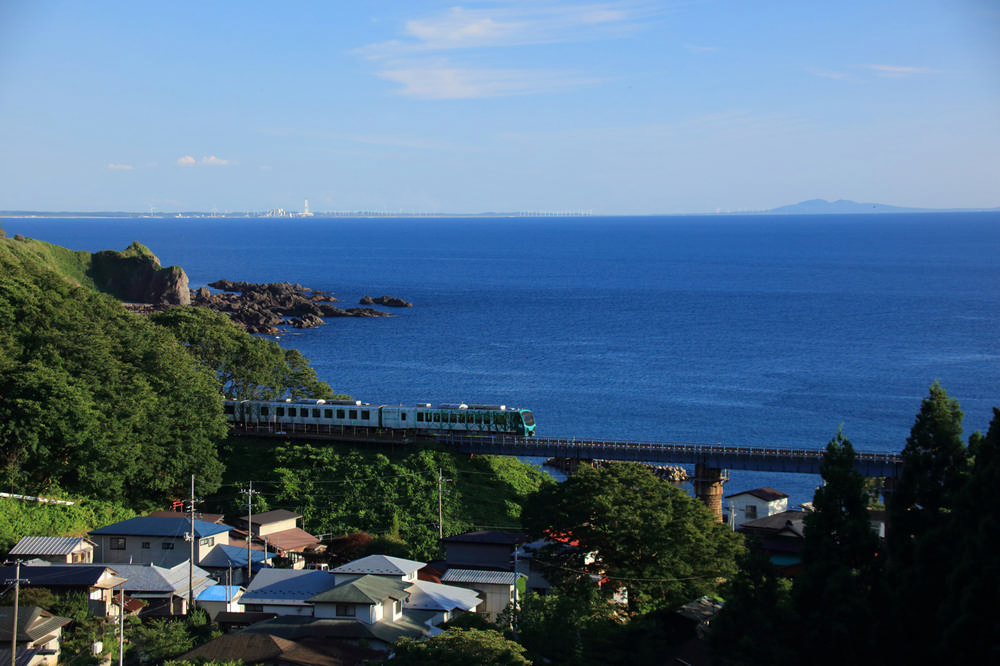 日本東北／日本鐵道旅行／JR東日本／五能線／日本海／白神渡假號／橅