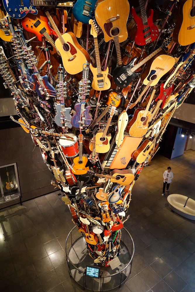 搖滾音樂博物館／西雅圖／華盛頓州／美國