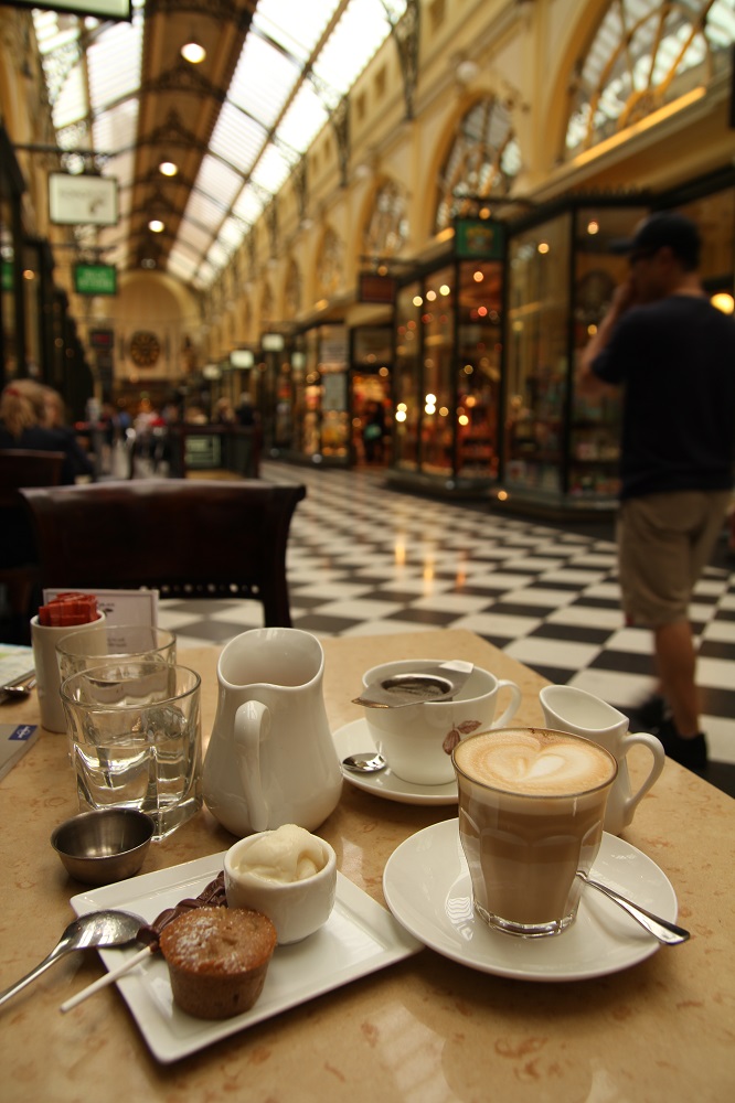  Royal Arcade 皇家拱廊／下午茶／咖啡／甜點／墨爾本／澳洲