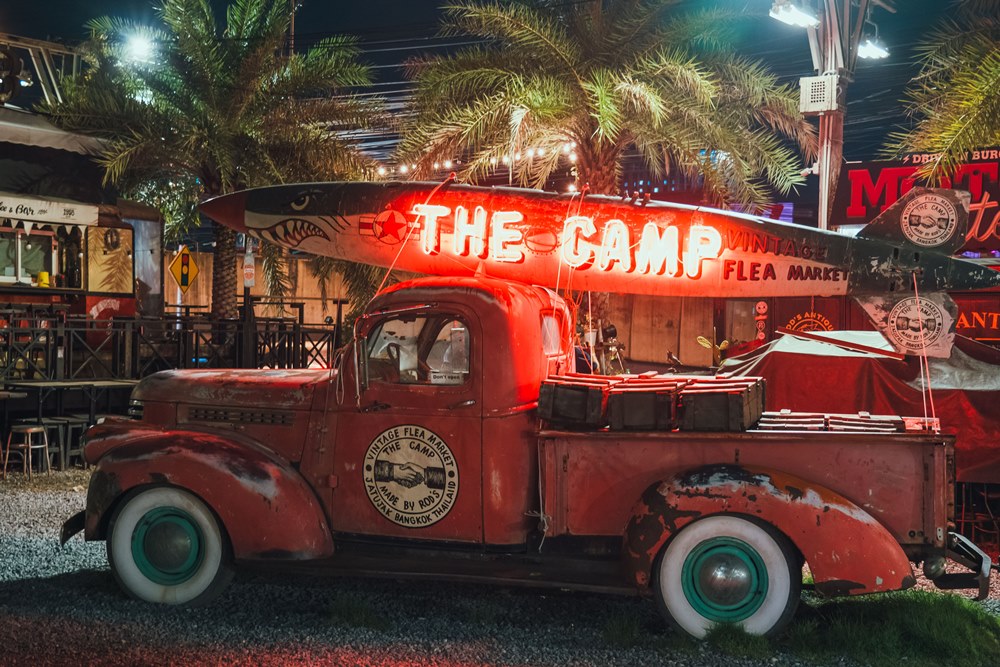 The Camp Vintage Flea Market／曼谷／泰國／旅遊／市集／復古