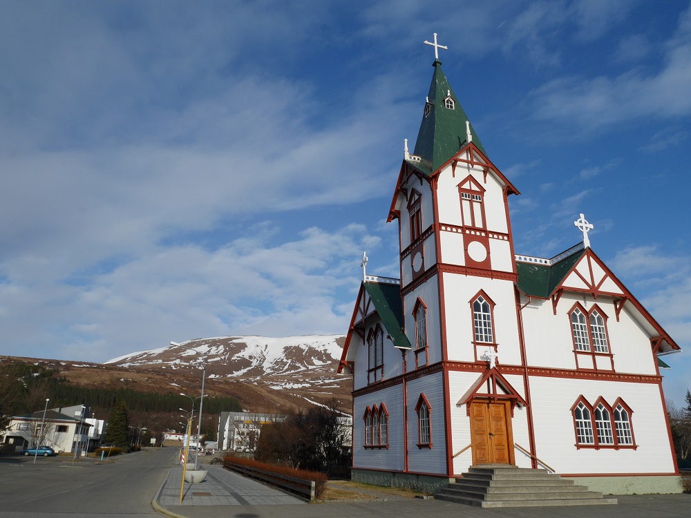 北極海岸公路／冰島自駕／歐洲最佳旅行地點／Húsavíkurkirkja／教堂