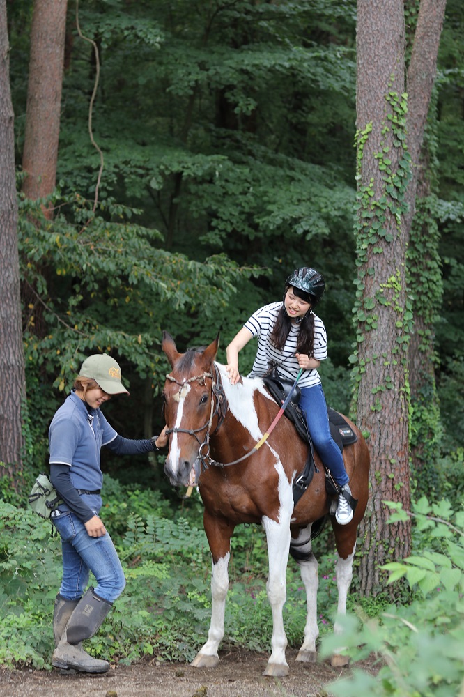 日本八岳／日本旅遊／騎馬體驗／八岳Long Riding／森林騎馬