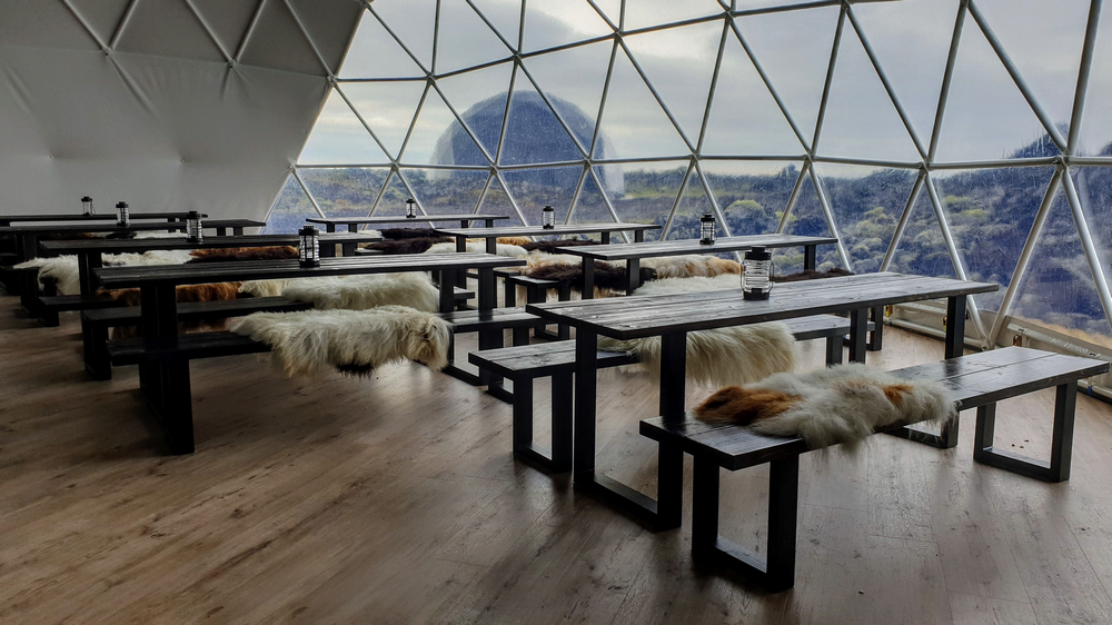 Aurora Basecamp／冰島／旅遊／極光基地營／極光／營帳內部空間