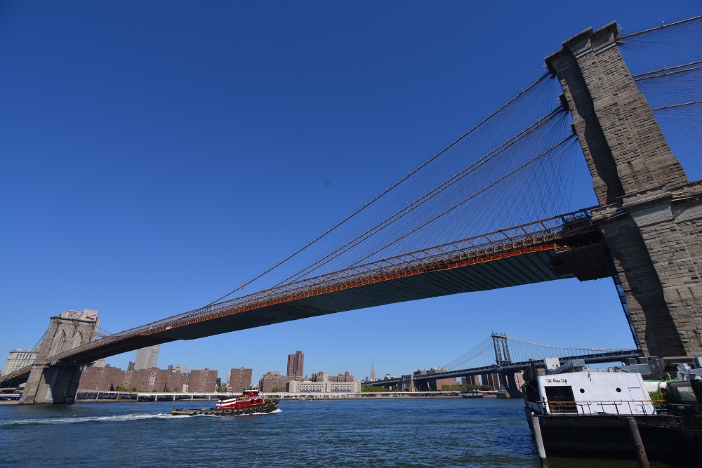 美國／紐約／曼哈頓／布魯克林大橋／世界第八大奇景