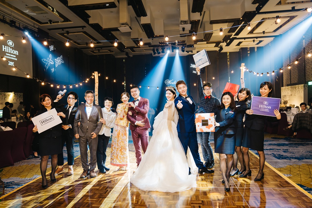 希爾頓酒店／台北／台灣／創意生活／婚禮體驗