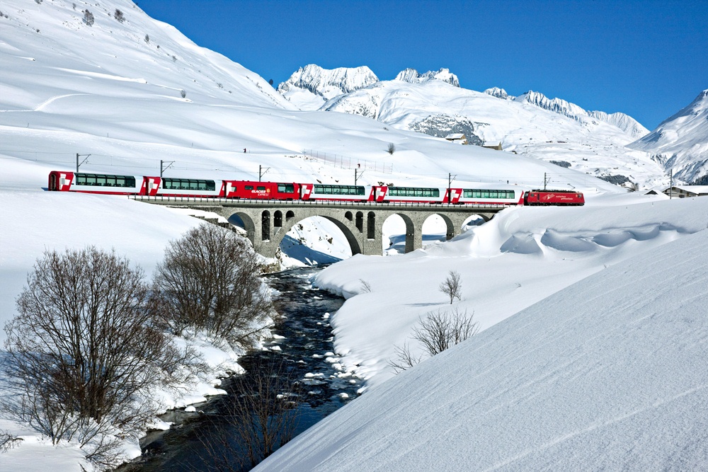 冰河快車／Glacier Express／瑞士