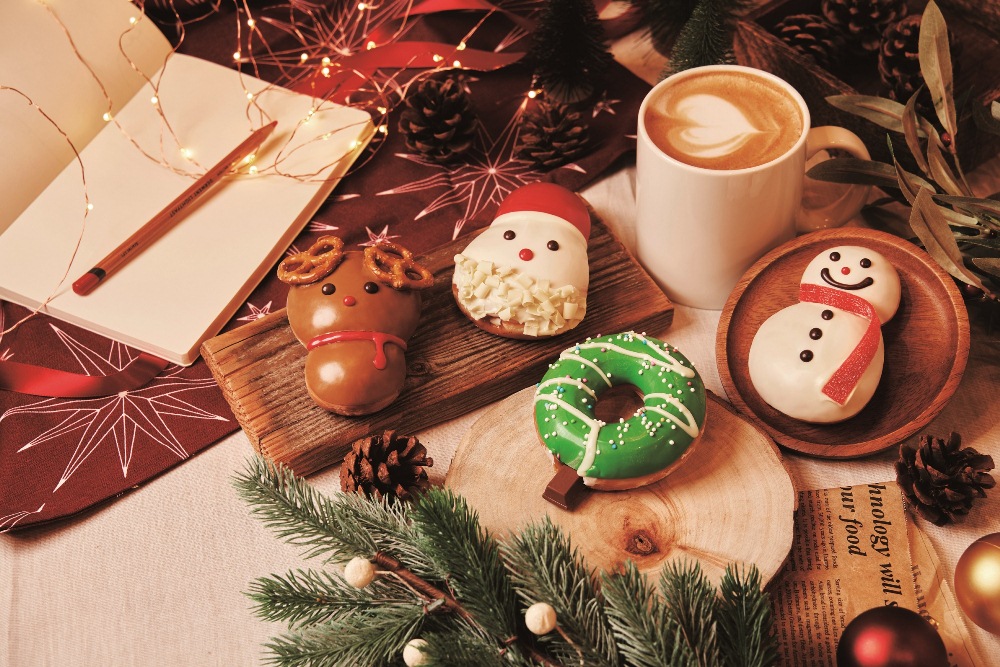 Krispy Kreme／甜甜圈／耶誕禮盒／聖誕節／台灣