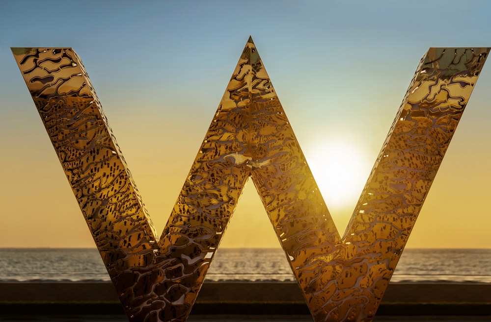 W標誌／W Dubai - The Palm／絕景旅館／藝術設計／海濱／杜拜／阿聯