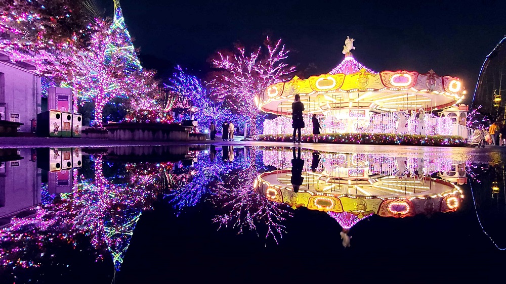 讀賣樂園／聖誕點燈／東京／日本