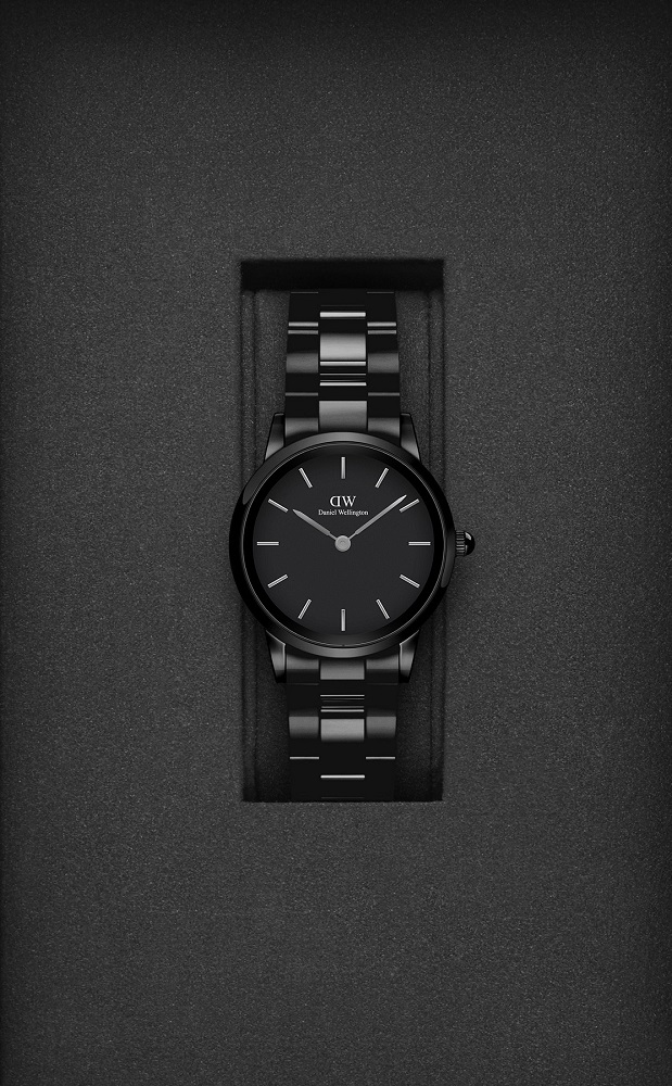 黑瓷錶／Daniel Wellington／ICONIC LINK系列／台灣