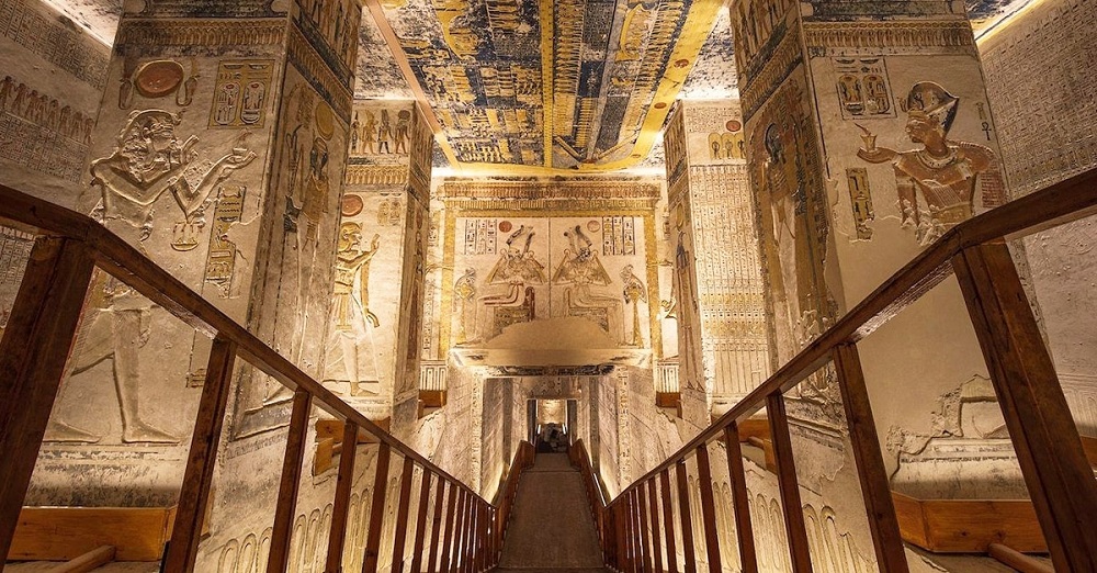 Pharaoh Ramesses VI's tomb／拉美西斯六世／法老王陵墓／埃及