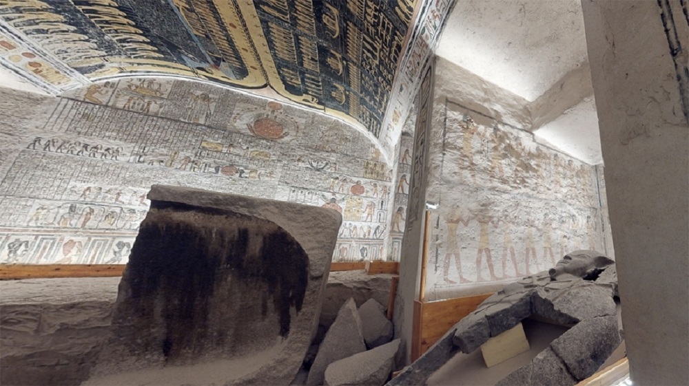 Pharaoh Ramesses VI's tomb／拉美西斯六世／法老王陵墓／埃及