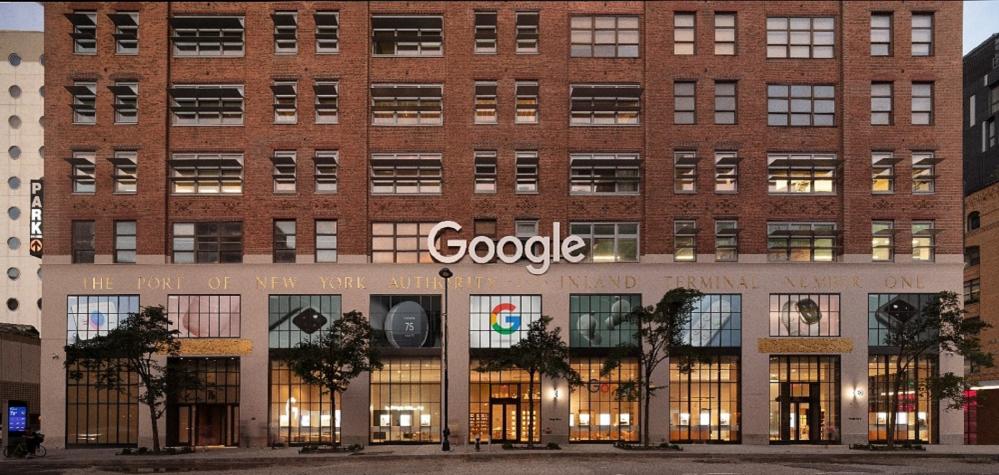 外觀／Google Store Chelsea／實體商店／紐約／美國