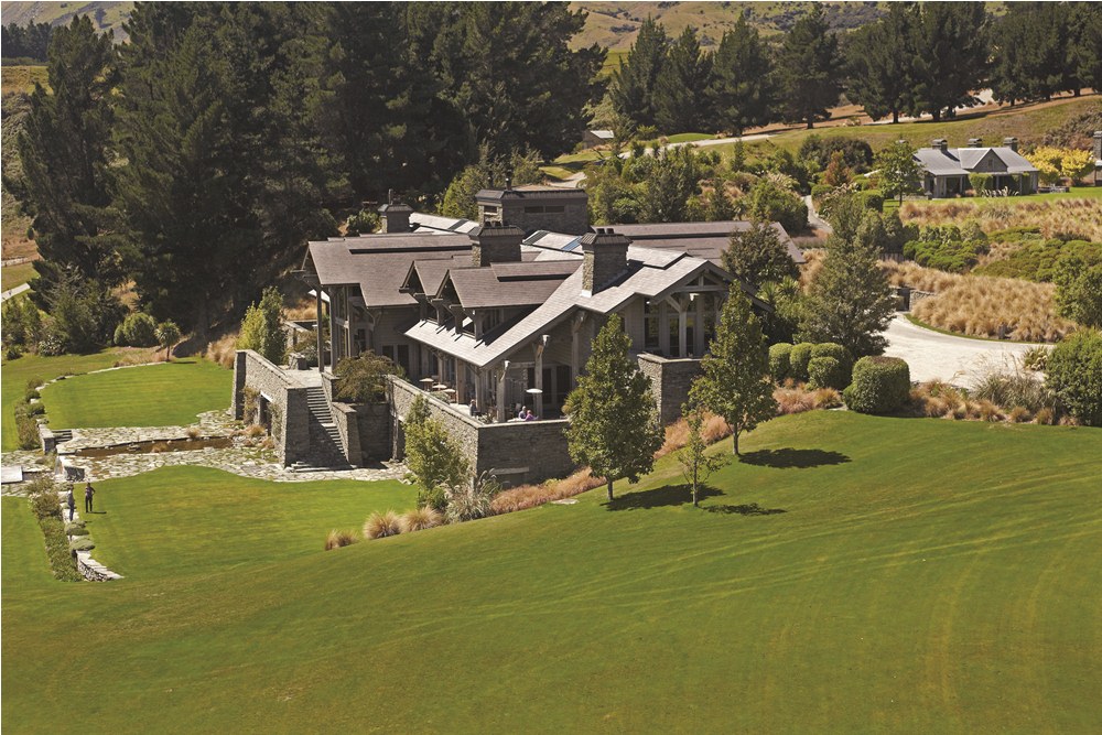 外觀／Blanket Bay Luxury Lodge／紐西蘭／度假莊園