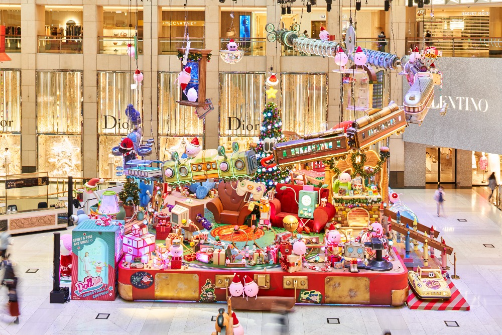 布置／聖誕節／商場／香港