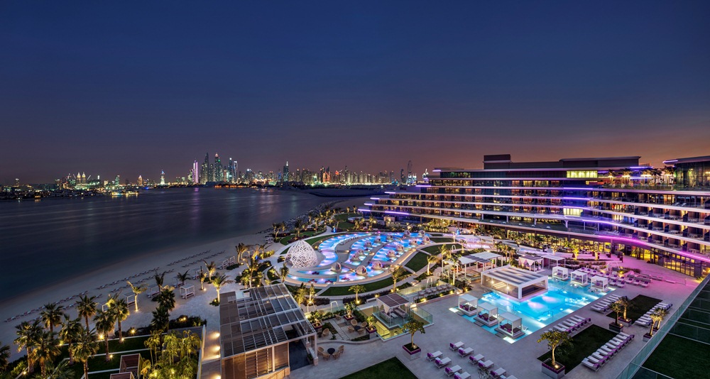 WET Deck／餐廳／W Dubai - The Palm／絕景旅館／杜拜／阿聯